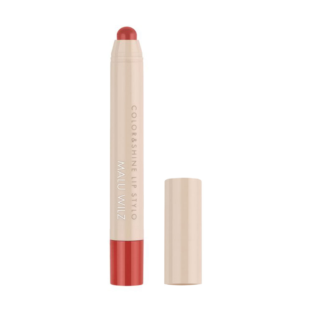 Зволожувальна помада для губ Malu Wilz Color &amp; Shine Lip Stylo 10 Almond Rose, 1.8 г